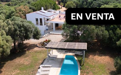 Finca exclusiva junto a calas más vírgenes de Menorca