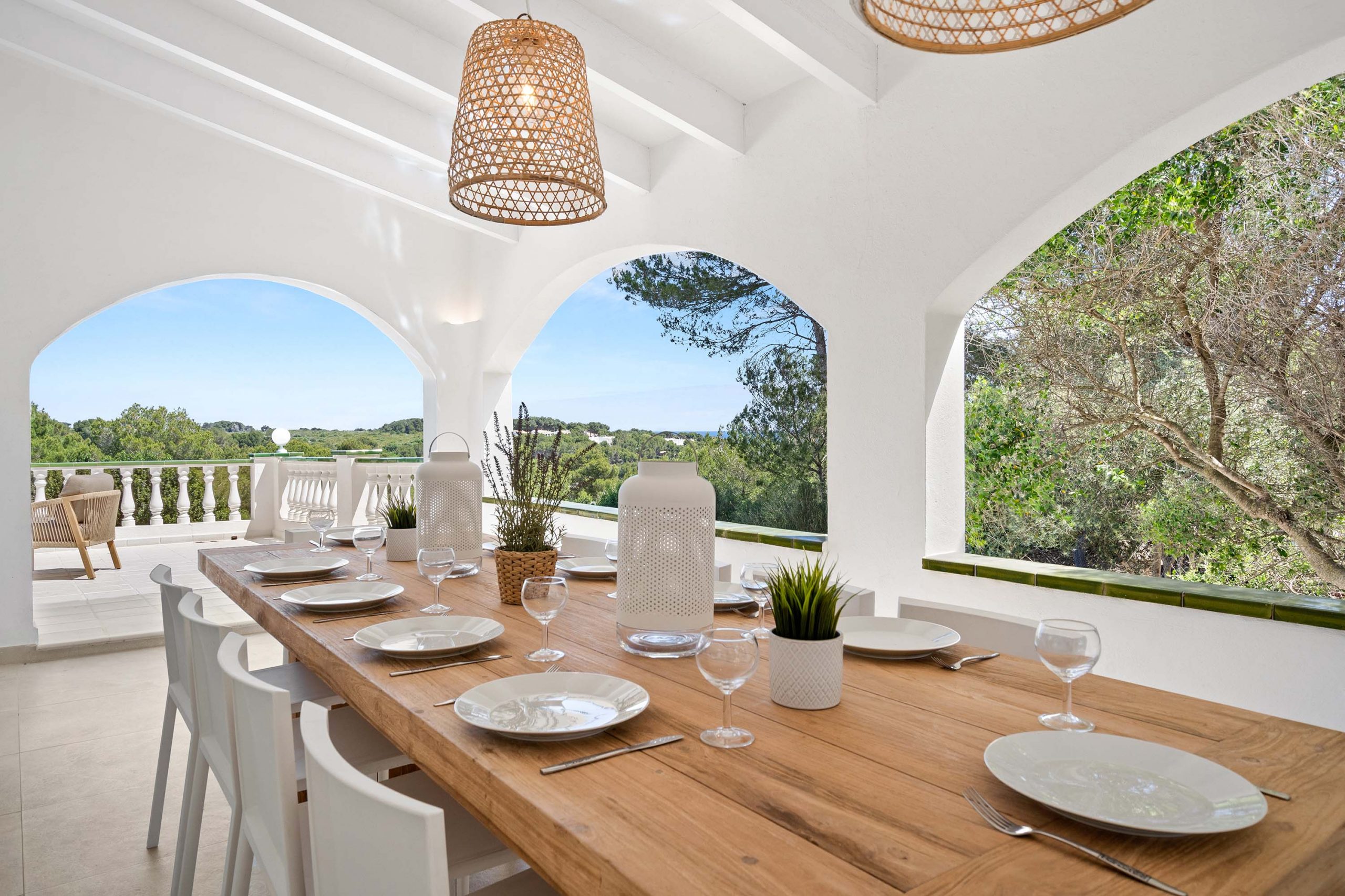 Villa Luminosa: alojamiento inolvidable para tu familia en Menorca